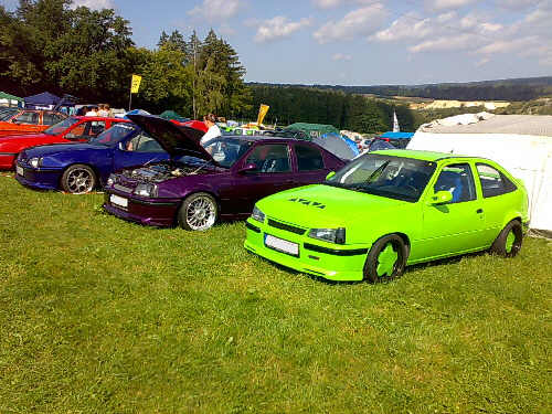 Kadett Turbo Opeltreffen Rothenstein 09