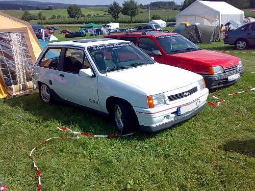 Kadett Turbo Opeltreffen Rothenstein 09