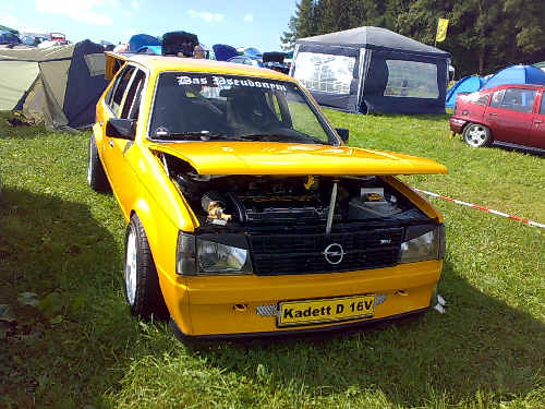 Kadett Turbo Opeltreffen Rothenstein 09